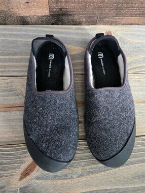 Mahabis Women's Classic Wool Slippers Size 7.5 US 38 EU